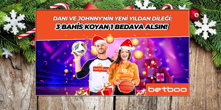 Betboo Yeniyıl Kampanyası, Betboo Yılbaşı Bedava Bahis