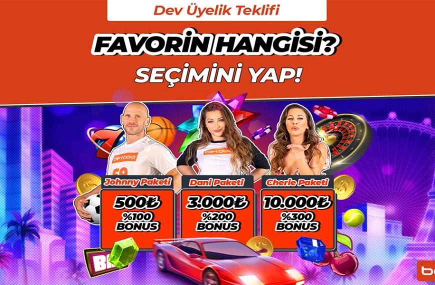 Betboo İlk Üyelik Bonusu, Cherie ile Ateşli Geceler